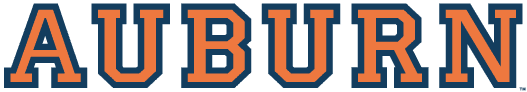 Auburn Tigers 1964-1997 Wordmark Logo heat sticker